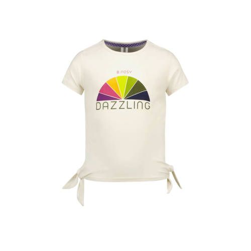 B.Nosy T-shirt B.Dazzeling - Offwhite with Print