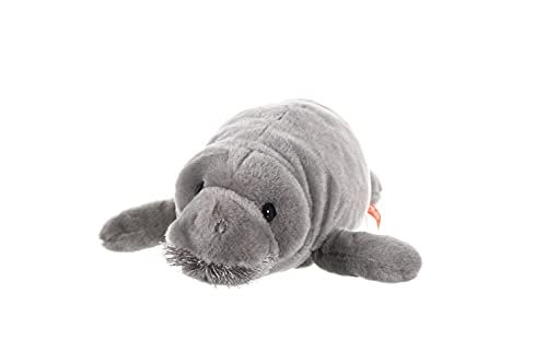 Wild Republic Seekuh Pluche Knuffeldier - 20 cm - Grijs