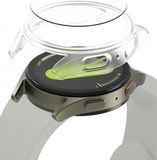 Ringke Slim + Glass | Hoesje + Screen Protector Geschikt voor Samsung Galaxy Watch 7 40MM | Case met 9H Tempered Glass | Matte Transparant