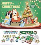 Adventskalender UNDERCOVER GmbH Adventskalender Bluey Speelgoed Papier Multi kleuren Kinderen