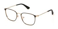 Police Vk580 Jr Lunettes de vue unisexe en acier carrées 50mm
