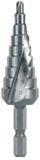 RUKO 101051H HSS Getrapte boor Gezamenlijke lengte 81 mm Zeskant schacht 1 stuk(s)