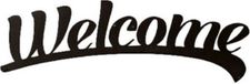 Homemania Wanddecoratie Words 50x15 cm staal zwart