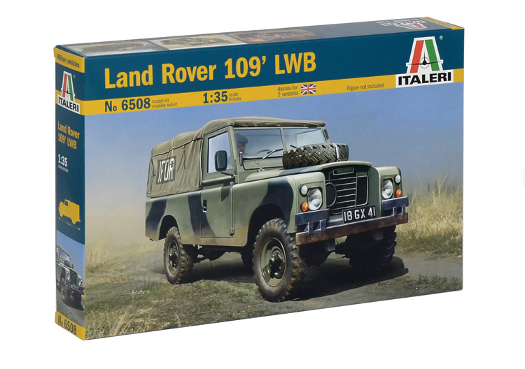 Italeri Land Rover 109’ LWB - Militair landvoertuig modellen - Beige