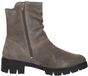 Sub55 Comfort Collection Molly 04 Enkellaarsjes Plat - Taupe - Maat 36