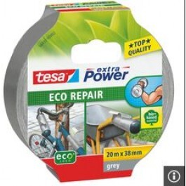 tesa eco repair extra power grijs 20mx38mm