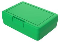 Boîte à pain verte avec fermeture à clip hermétique pour pain de pause frais