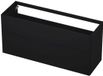 INK - Onderkast 2 Laden Push To Open 65cm Gelakt - 1400x450x650 Mm - Mat Zwart