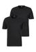 s.Oliver Heren T-shirt in verpakking van 2 stuks, 2X zwart, XXL