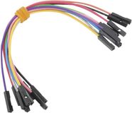 MikroElektronika MIKROE-511 Jumperkabel Raspberry Pi®, Banana Pi, Arduino [10x Draadbrug-bus - 10x Draadbrug-bus] 15.00 cm Bont