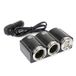 PNI Auto-sigarettenaansteker splitter 20 12V/24V 2 uitgangen, 2 x USB, LED-indicator