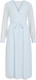 VILA Maxi-jurk VIFALIA lange mouwen Nantucket Breeze