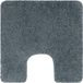 Spirella Badmat – Antislip Badkamer Mat van Microvezel – Zacht Langpolig Tapijt 40 mm voor Douche en Bad – Graniet – 55 x 55 cm