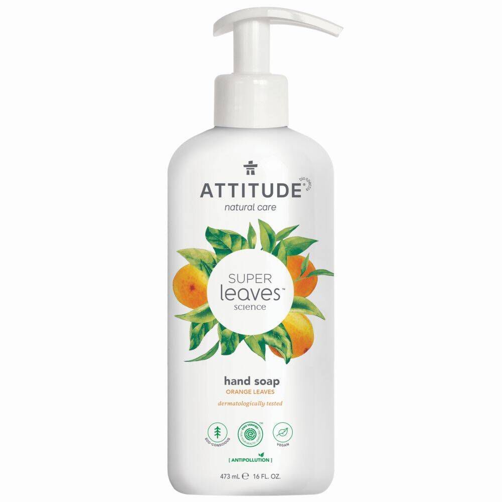 Attitude Natural Orange Leaves Hand Soap