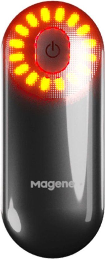 Magene L508 Radar Achterlicht - 20 Lumen - Zwart - Connectable met Garmin en Wahoo