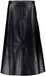 Geisha Rok Imitatie Lederen Rok Zwart Dames Maat M - Herfst/Winter 2025