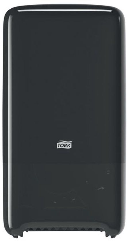 Tork Twin Mid-size Toiletpapier Dispenser Kunststof Zwart T4
