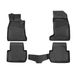 OMAC 4029444 Ensemble de tapis de sol ETP (élastomère thermoplastique), noir