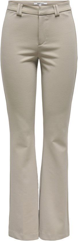 Only Onlpeach Mw Flared Pant Tlr Noos 15298660 Pure Cashmere/melange Dames Maat - W34 X L32
