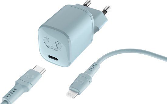 Fresh 'n Rebel Mini Charger - 20W - Dusky Blue