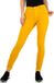 Merkloos Push Up Jeans Jaune Skinny Jeans Femme S Regular Waist Coton Polyester Élasthanne Stretch Casual