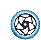 BLUNT SCOOTERS Roues de trottinette acrobatique - Triple roulements - Noir/Turquoise - 120 mm x 30 mm