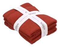 VOSSEN Detox Time handdoek Rood 30 x 30 cm (3 stuks)