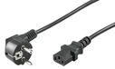 Microconnect PE010418 elektriciteitssnoer Zwart 1,8 m C13 stekker