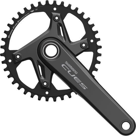 Shimano Cues Fc-u6030-1 9/10/11s Crankstel Zilver 172.5 mm / 40t