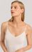 Hanro Woolen Silk Spaghetti Top cygne - maat XS