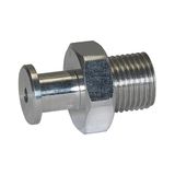 Riegler 108462-311.018-29 Aansluitnippel voor platte zuiger, rond "PFG", G 1/8 AG, Ø 15 mm, 1 stuk