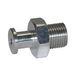 Riegler 108462-311.018-29 Aansluitnippel voor platte zuiger, rond "PFG", G 1/8 AG, Ø 15 mm, 1 stuk