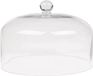 Olympia Glazen taartstolp, 285 (Ø) x 200(H)mm, helder glas met hoge helderheid, beschermt zelfgemaakte taarten, compatibel met CS013 basis (apart verkrijgbaar), CS014