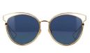 Dior Christian Dior Diorsideral-2 Sunglasses 0J9HRose Gold White (KU Blue Avio Lens)