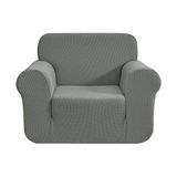 CHUN YI Hemelsgrijs 1-zits Jacquard Stretch Sofa Cover