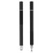 Stylet Capacitif Universel 2-en-1 - 2 Pièces - Noir