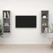 Maison Exclusive - Meuble mural pour téléviseurs, 2 pièces, panneau de particules couleur béton