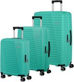 American Tourister Roadrush Trolley Set A Aqua Turquoise 77cm