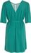 VILA VISOMMI V-NECK 3/4 SHORT DRESS/R Jurk Groen Dames Maat 34