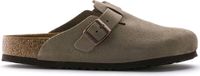 Birkenstock Boston SFB VL Narrow Unisex Sloffen - Taupe - Maat 46