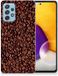 Samsung Galaxy A72 Étui en silicone grains de café