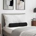 VidaXL Bolster kussens 2 st stof zwart ø 15 x 40 cm