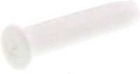 CONTA-CLIP KDS/KES-VS 4 WH Afsluitdop Polyamide 6.6 Wit 25 stuk(s)