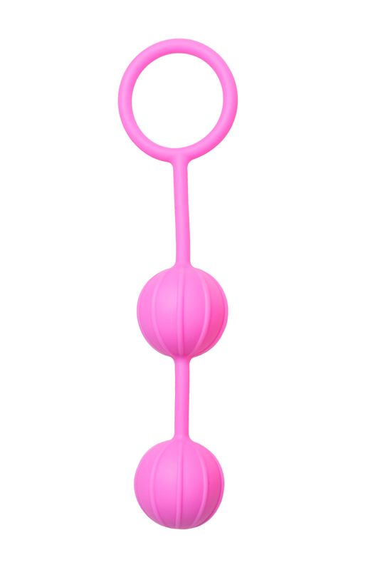 Easytoys Geisha Collection Vaginale Balletjes Verticale Ribbels Roze - 8718627522028