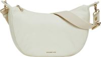 MANDARINA DUCK Leren Schoudertas Mellow Leather Hobo Bag Almond Crème