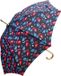 Kitsch Kitchen Paraplu Flamingo black