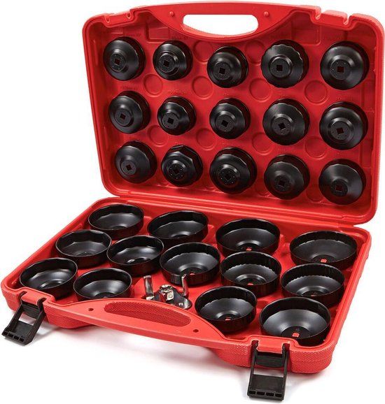 HBM 30 Delige Oliefilter Demontageset – Oliefilter Kappenset