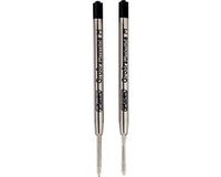 Herlitz Balpenvullingen Zwart Medium 2 stuks