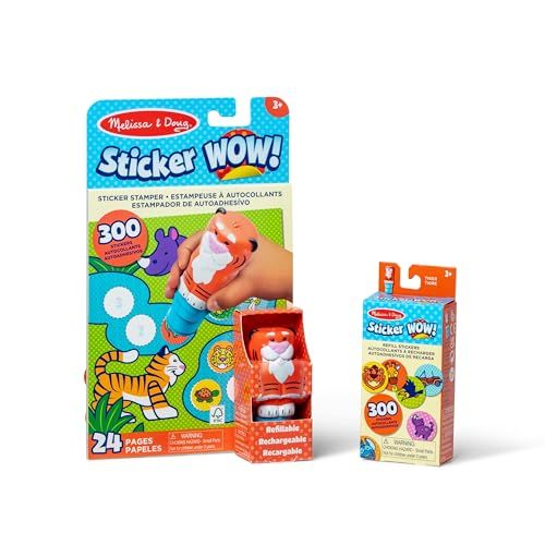 Melissa & Doug Sticker WOW!™ - Tijgerbundel