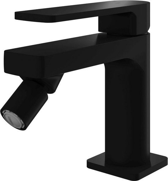 Hotbath Gal Bidet Mengkraan Mat Zwart - Inbouw - 10 Jaar Garantie